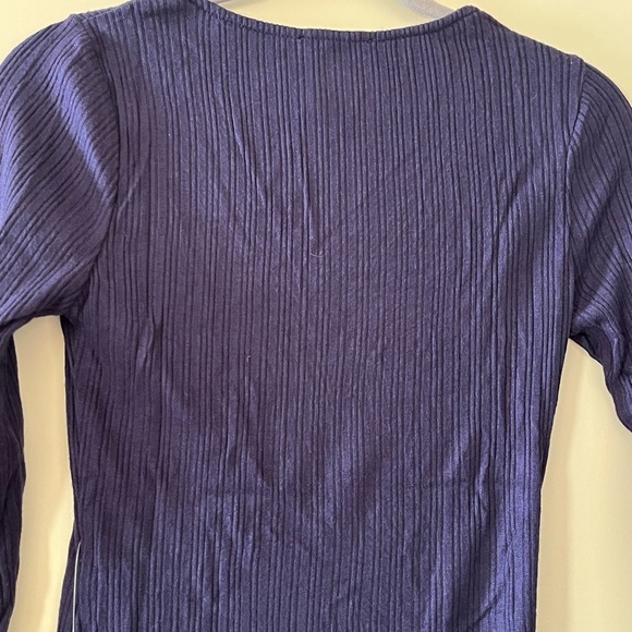 NWT Lush Brand Navy Stretchy Bodycon Dress Women’s size medium - Picture 11 of 15